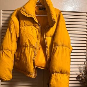 Yellow Puffer Jacket
